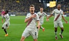 European football: Leverkusen still unbeaten as Stanisic foils Dortmund