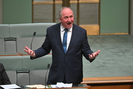 Nationals member for New England, Barnaby Joyce.