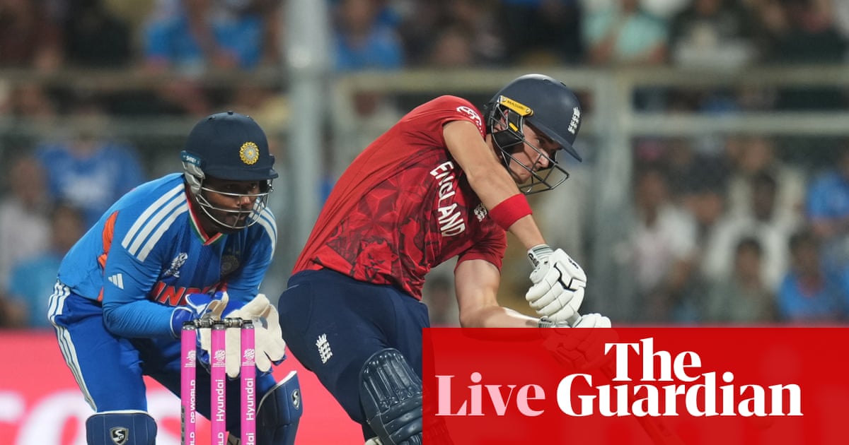 India v England: men’s T20 World Cup semi-final – live