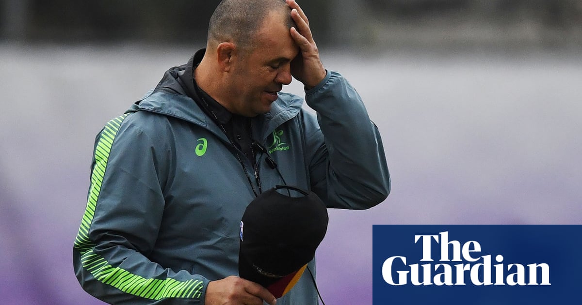 Michael Cheika and Raelene Castle in reported public World Cup altercation