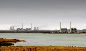 The Bayswater and Liddell power station in Muswellbrook, New South Wales.