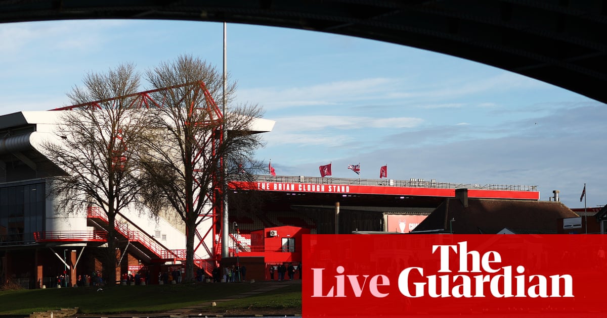 Nottingham Forest v Manchester City 프리미어리그 경기 관련 이미지