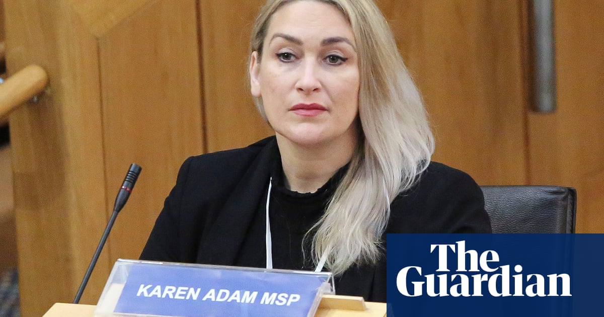 ‘I felt I had to’: SNP’s Karen Adam on revealing she was abused as child