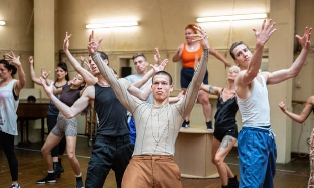 The cast of Fashion Freak Show prepare for their 52 performances at the Roundhouse.