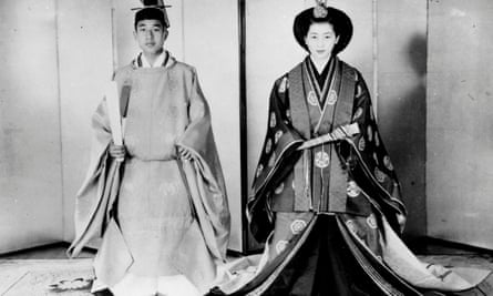 The wedding of Prince Akihito and Princess Michiko in 1959
