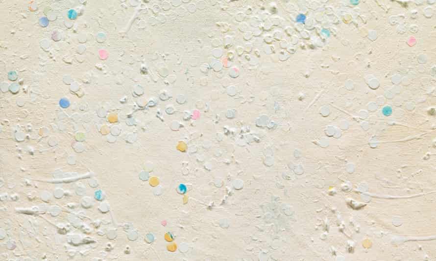 Detail from Untitled by Howardena Pindell, 1974-1975.