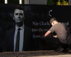 Mourners pay tribute at HQ of Turning Point USA after Charlie Kirk’s death