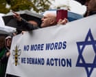 UK antisemitism ‘allowed to grow’, Jewish security group says ahead of pro-Palestine protests