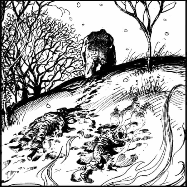 A panel from Monsters by Barry Windsor-Smith