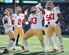 Jaguars stun Eagles in wild finish; Packers thrash Bears; 49ers v Seahawks: NFL week five – live