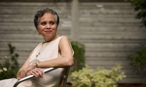 Sonja Crosby, who is living with cancer, sitting in a garden in Ottawa, Canada