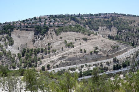 Ma’ale Adumum in the E1 area of the occupied West Bank