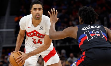 Jeontay Porter is on a two-way contract with the Toronto Raptors that pays $415,000. 