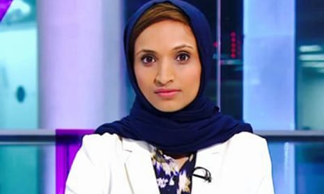 Fatima Manji in a hijab