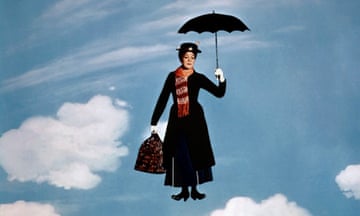Glorious movie debut … Julie Andrews as Mary Poppins