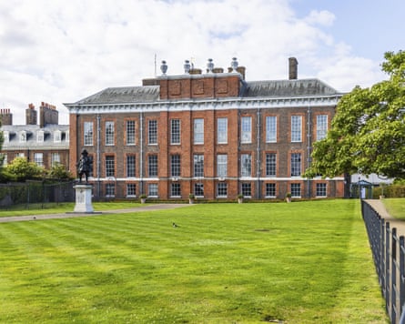 The red brick exterior of Kensington Palace