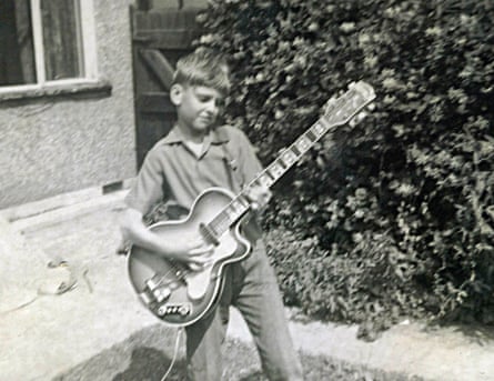 Peter Frampton at the age of eight in 1958