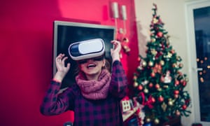 From VR snowboarding to digital Lapland: eight methods to take a Christmas break with out leaving the home | Maintain connecting 2 Little Girl Having Fun with Virtual Reality Simulator at Christmas Night