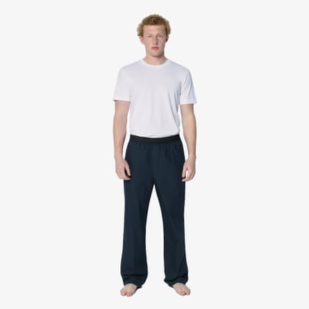 CDLP Cotton Pyjama Trousers and Heavyweight T-shirt