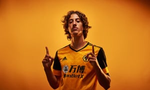 Fabio Silva is unveiled at the Sir Jack Hayward training ground.