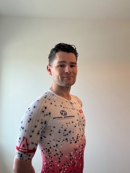 Micheál Costello, in his kit for team Optimal Endurance.