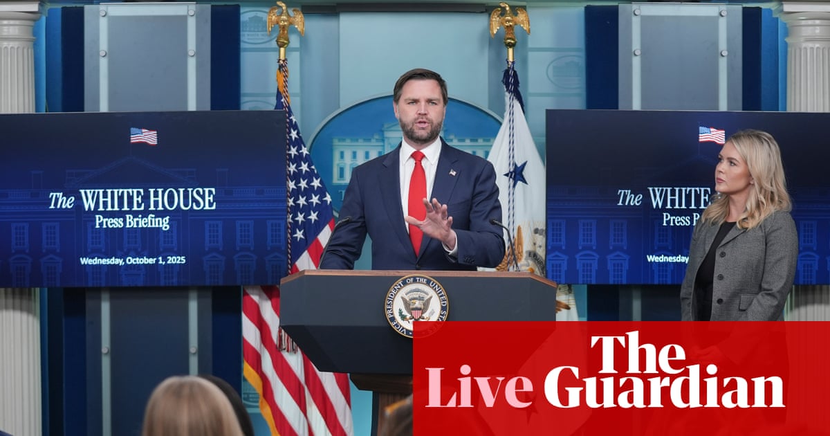 White House plays racist deepfake videos of Chuck Schumer and Hakeem Jeffries on loop – as it happened.