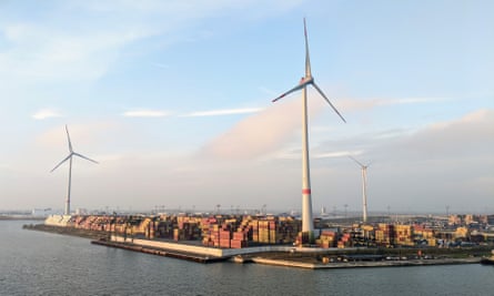 View of Hamburg, Germany.