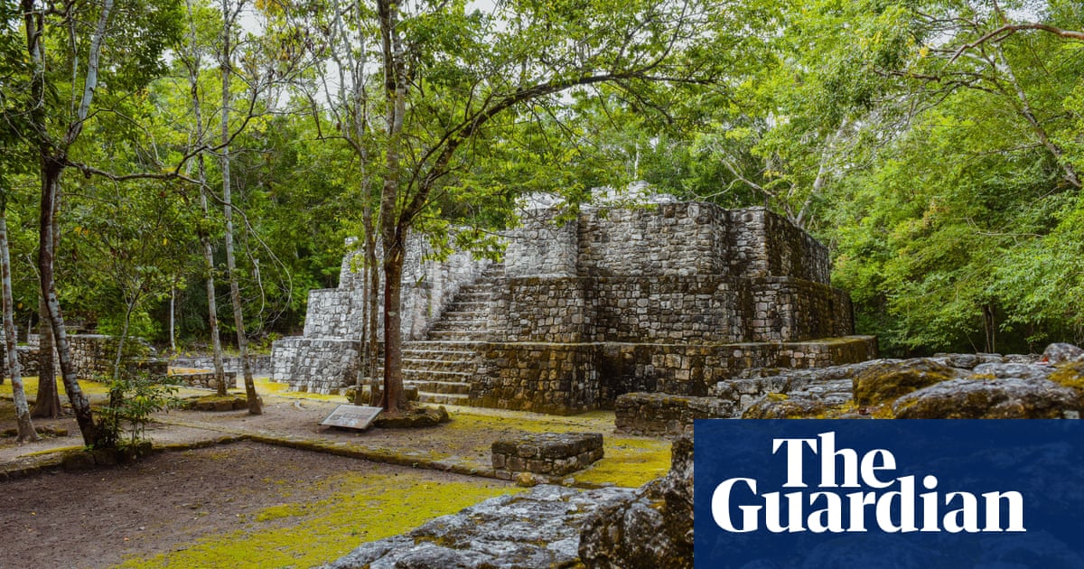 Misplaced Maya town with temple pyramids and plazas came upon in Mexico Misplaced Maya town with temple pyramids and plazas came upon in Mexico