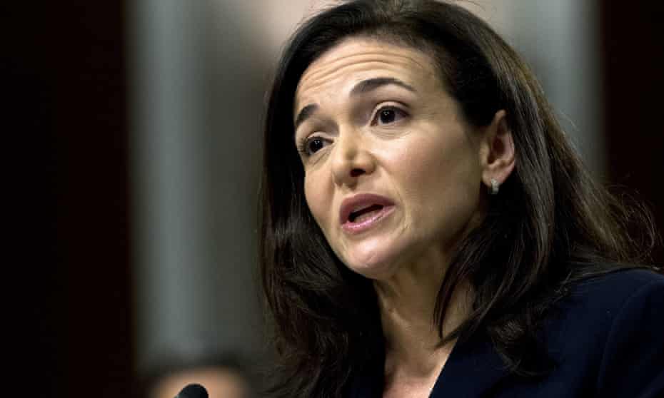 Sheryl Sandberg, chief operating officer of Facebook, announces she will step down from her role.
