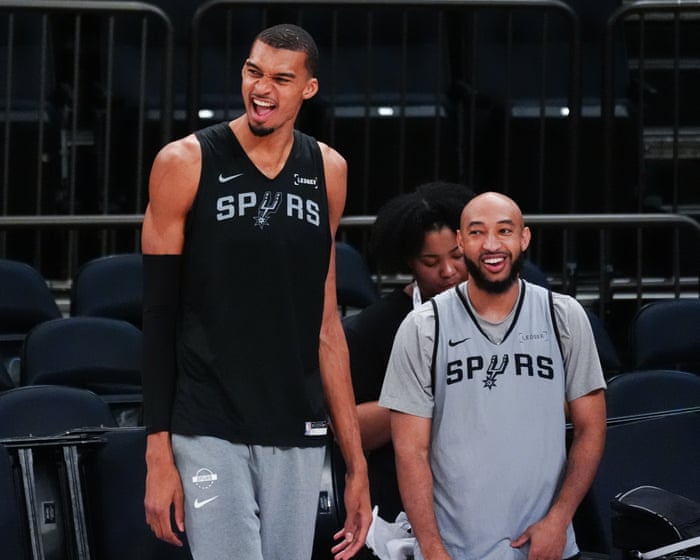 Victor Wembanyama confident he can help Spurs stage NBA finals comeback: ‘This is what I’m built for’