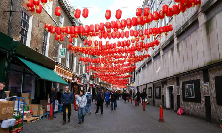 Chinatown in London on Saturday: traders report it as being uncharacteristically quiet.