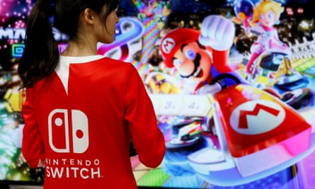 The Nintendo Switch has sold almost 1m units.