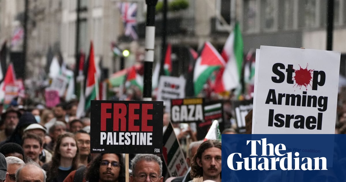 Tens of thousands attend London pro-Palestine rally to mark Nakba Day