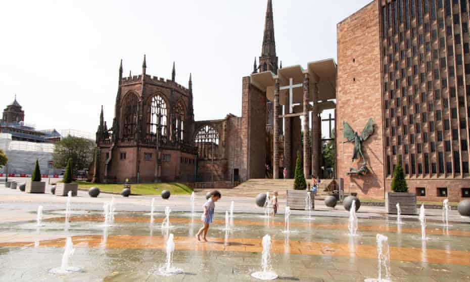 Coventry’s cathedral fountains