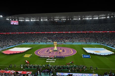Poland v Argentina: World Cup 2022 – live | World Cup 2022 16 The teams are out. Nearly time.