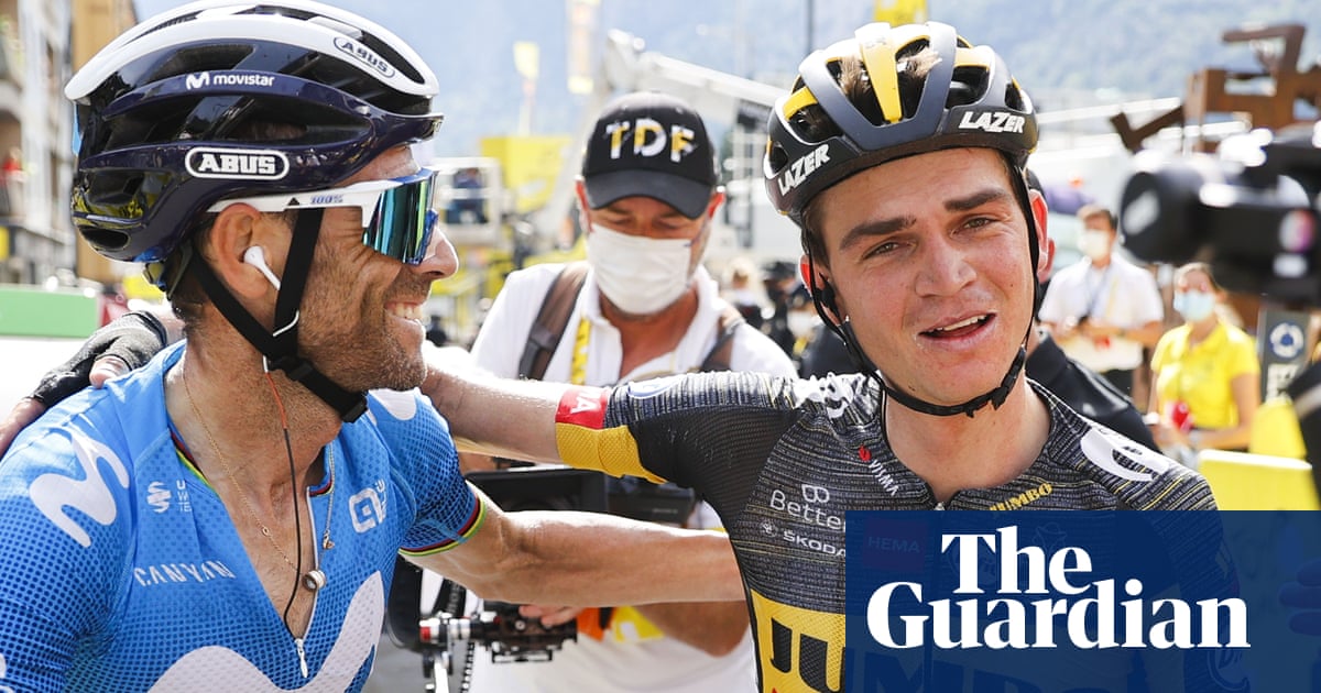 Sepp Kuss wins first Tour de France stage but Tadej Pogacar retains lead