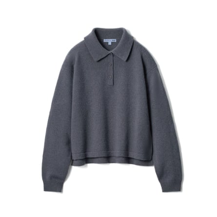 Uniqlo lamb’s wool polo jumper