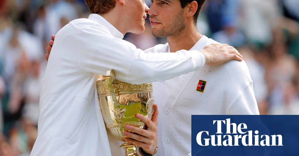 Sinner's Wimbledon focus was unblinking on every point Alcaraz is playing catch-up | Tumaini Carayol
