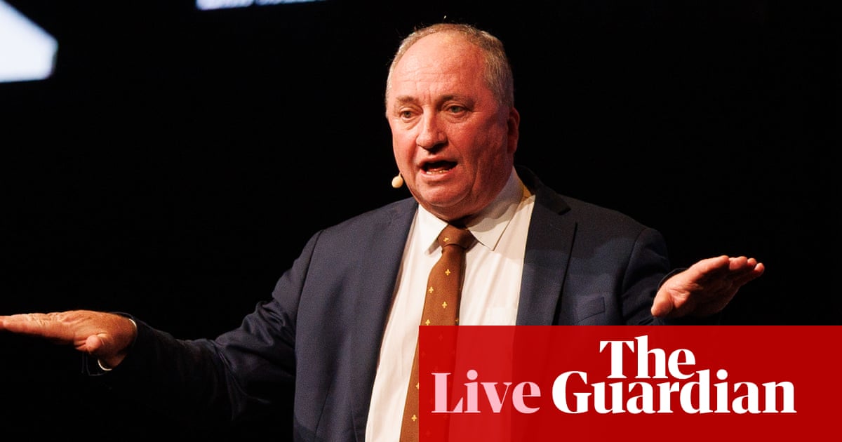 Australian politics live: Joyce likens US public execution to ‘Roman amphitheatre’; Coalition targets small business minister over credit card ban