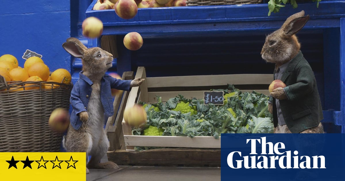 Peter Rabbit 2 review – James Corden’s unfunny bunny scampers back