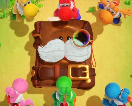 Yoshi and the Mysterious Book video game screenshot