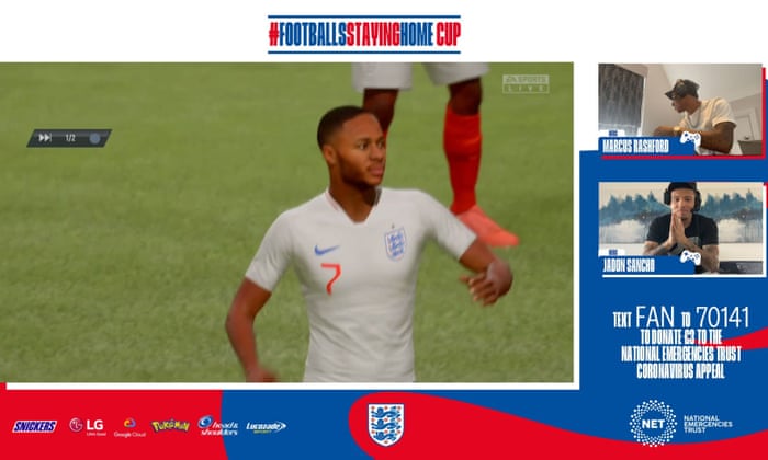 Sancho V Rashford On Fifa Shutdown Gives Esports Mainstream Moment Esports The Guardian