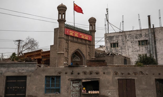A mosque in Kashgar, Xinjiang province, China