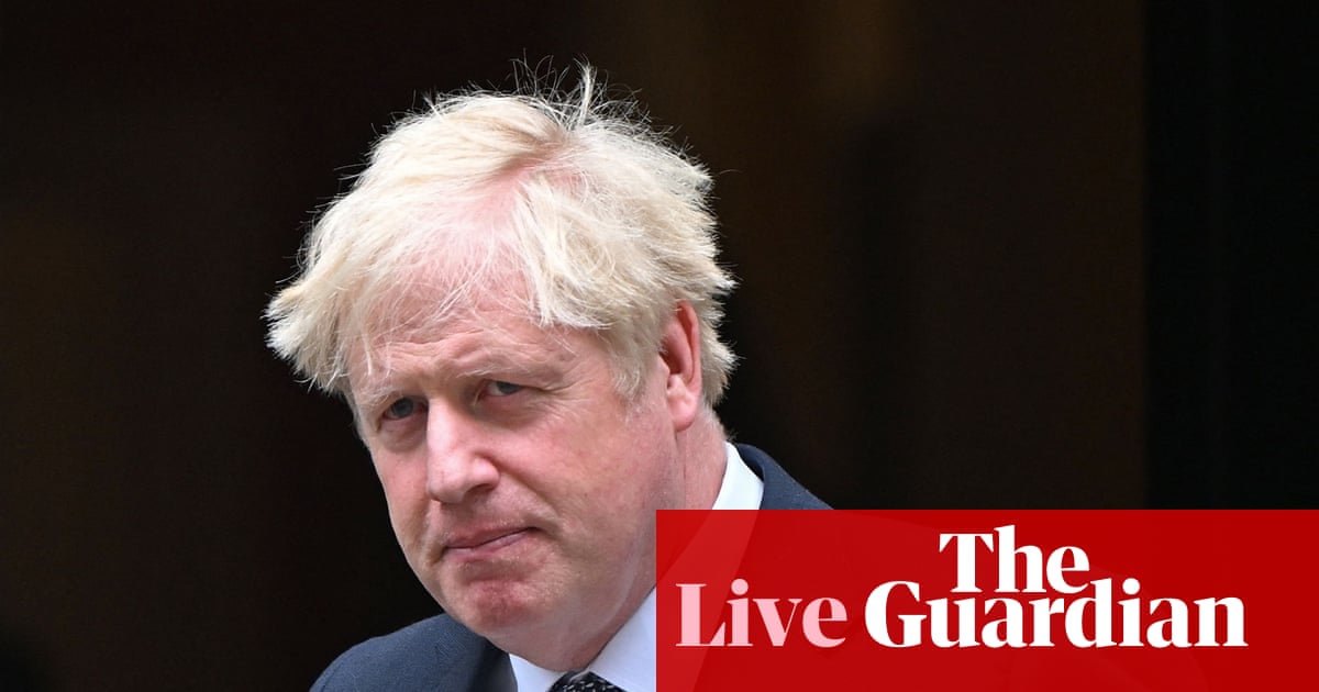 Boris Johnson fighting for future after string of Tory resignations, including Rishi Sunak and Sajid Javid – live