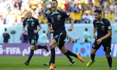 Australia explodes with joy after first World Cup win in 12 years