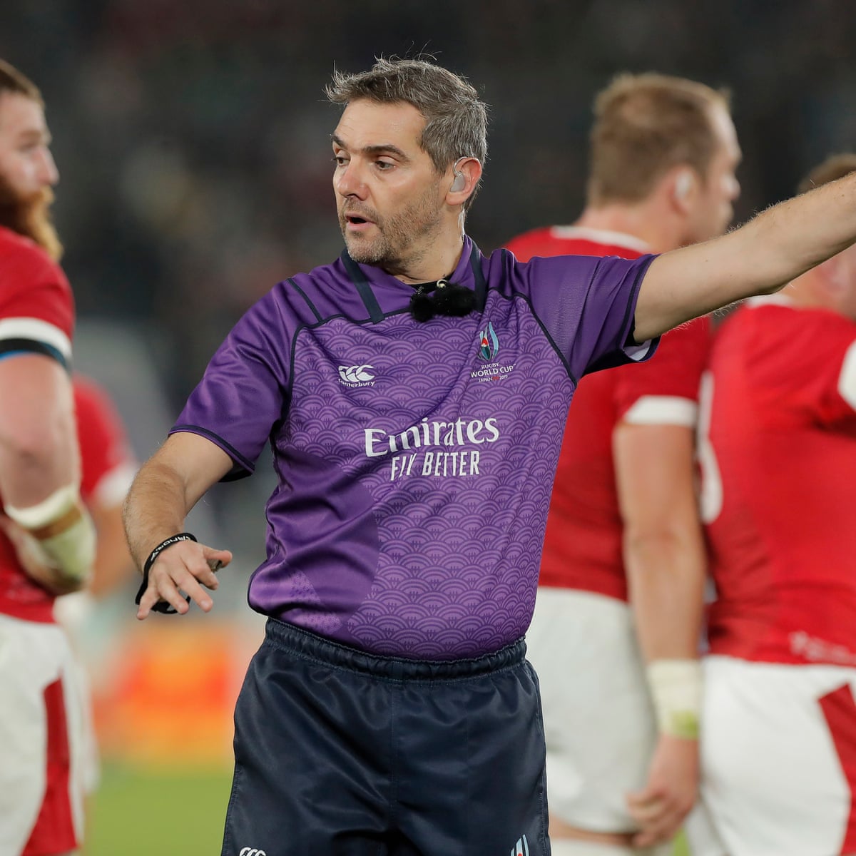 Frenchman Jerome Garces To Referee Rugby World Cup Final Rugby World Cup 2019 The Guardian
