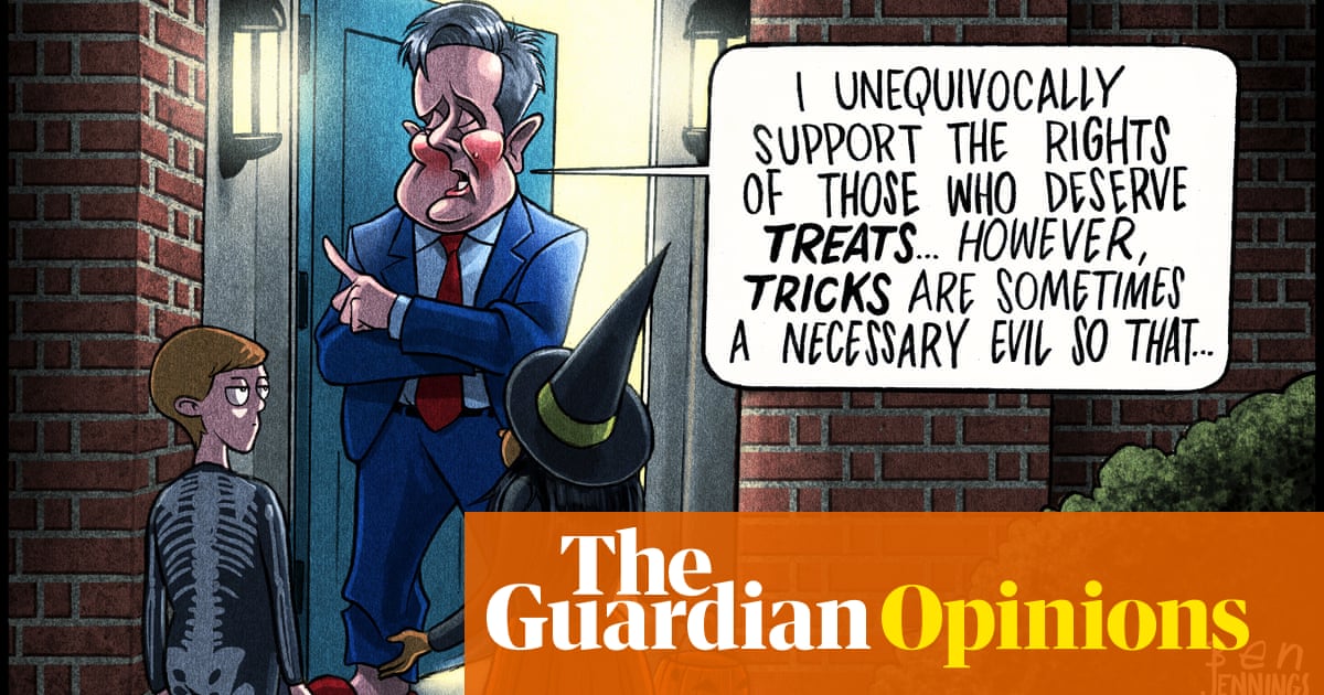 Ben Jennings on the painful ambiguity of Keir Starmer – cartoon