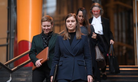 Former Australian federal political staffer Brittany Higgins