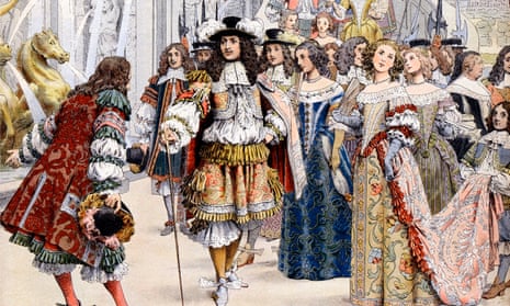 Nicolas Fouquet receiving Louis XIV at Vaux-le-Vicomte, by Maurice Leloir .