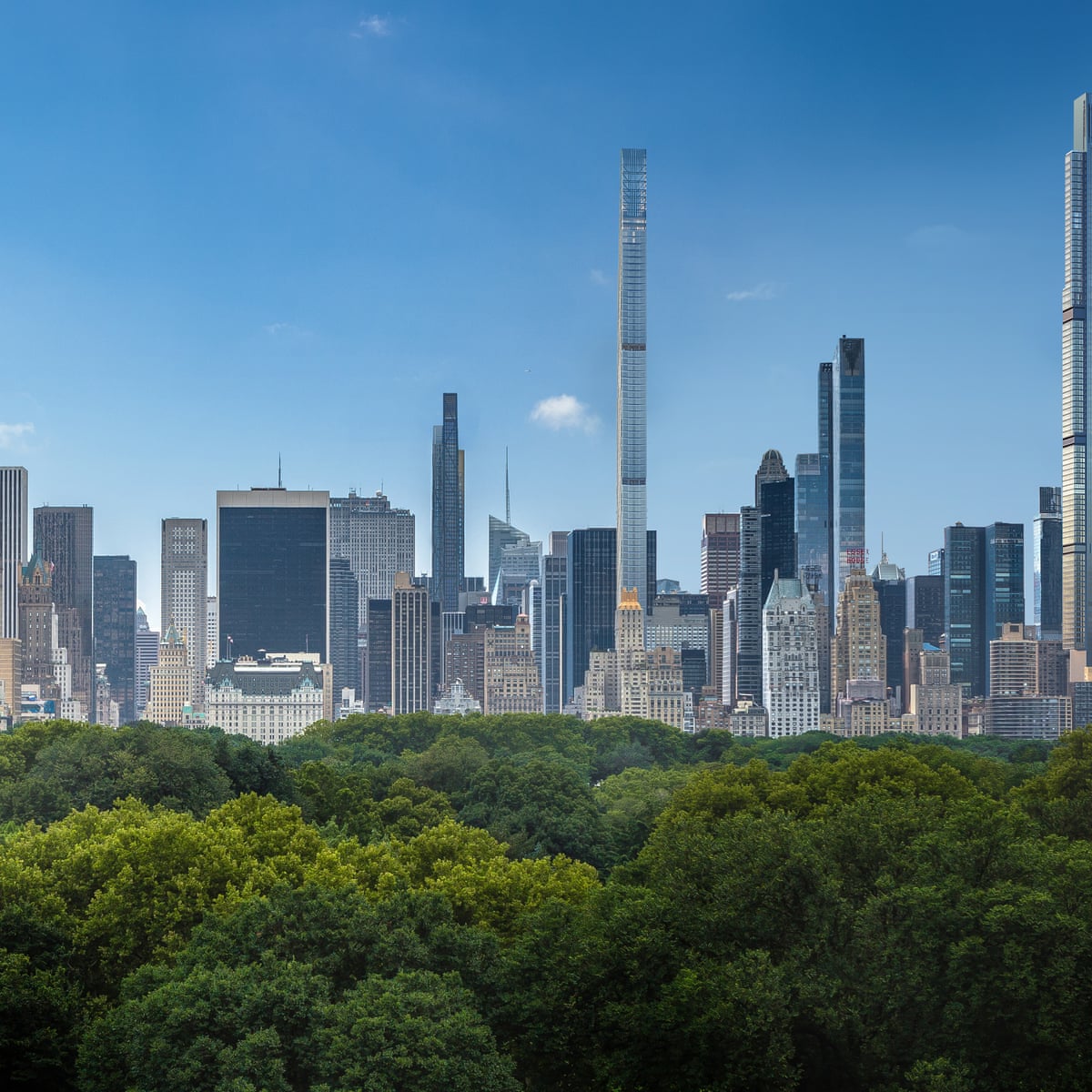 Anyone else noticed this big tower in front of the city ? What do